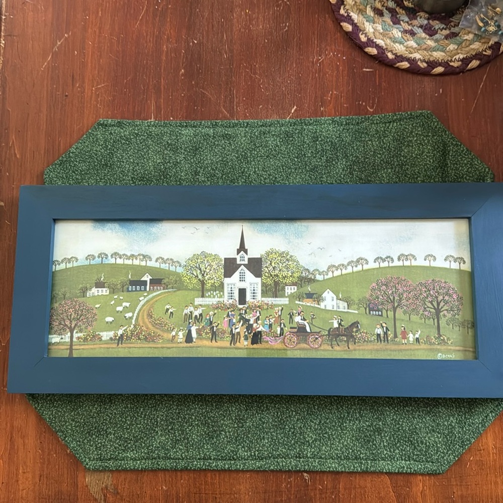 Primitive Prints Country Wedding Decor